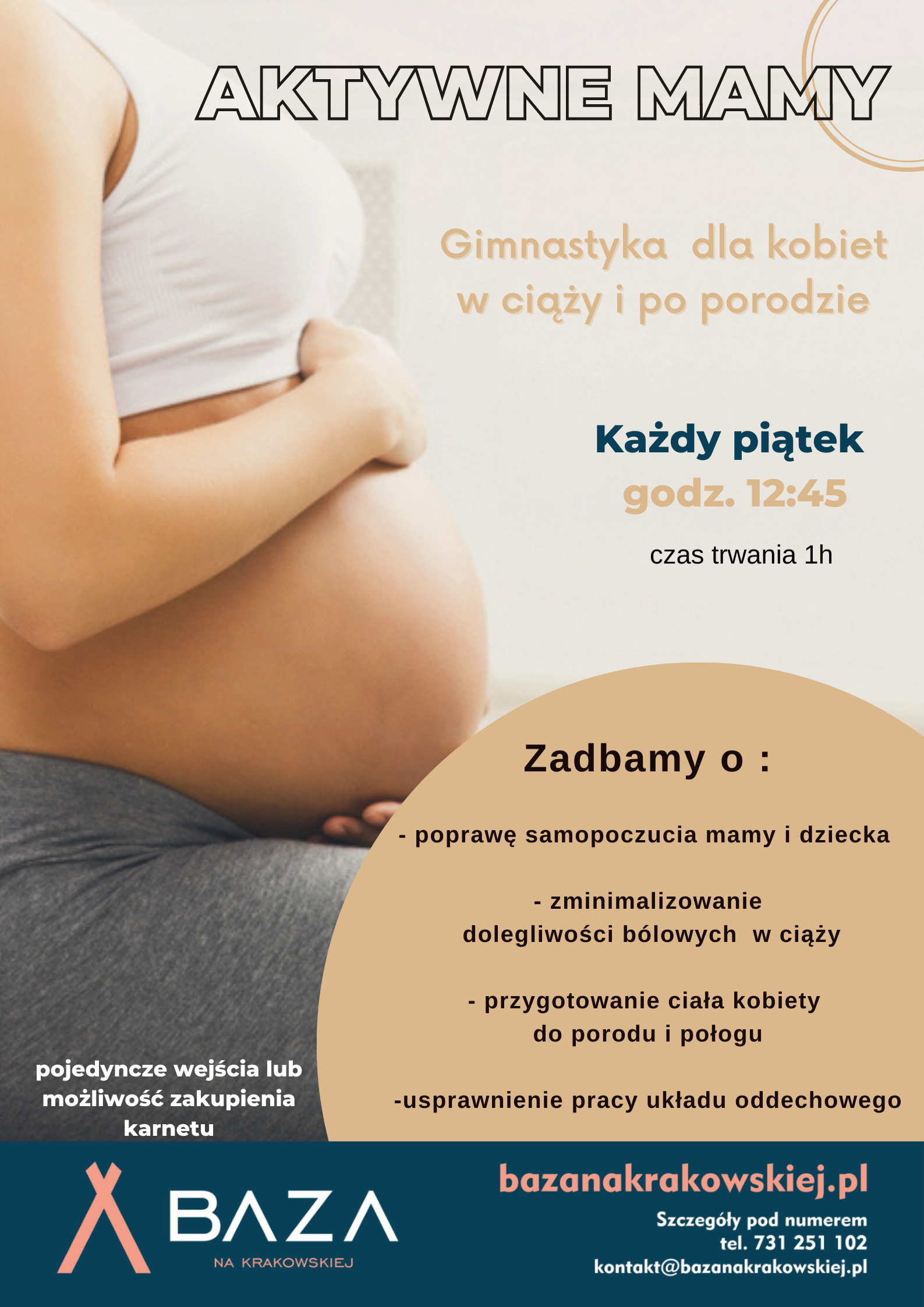 AKTYWNE MAMY-zajęcia dla kobiet w ciąży i po porodzie