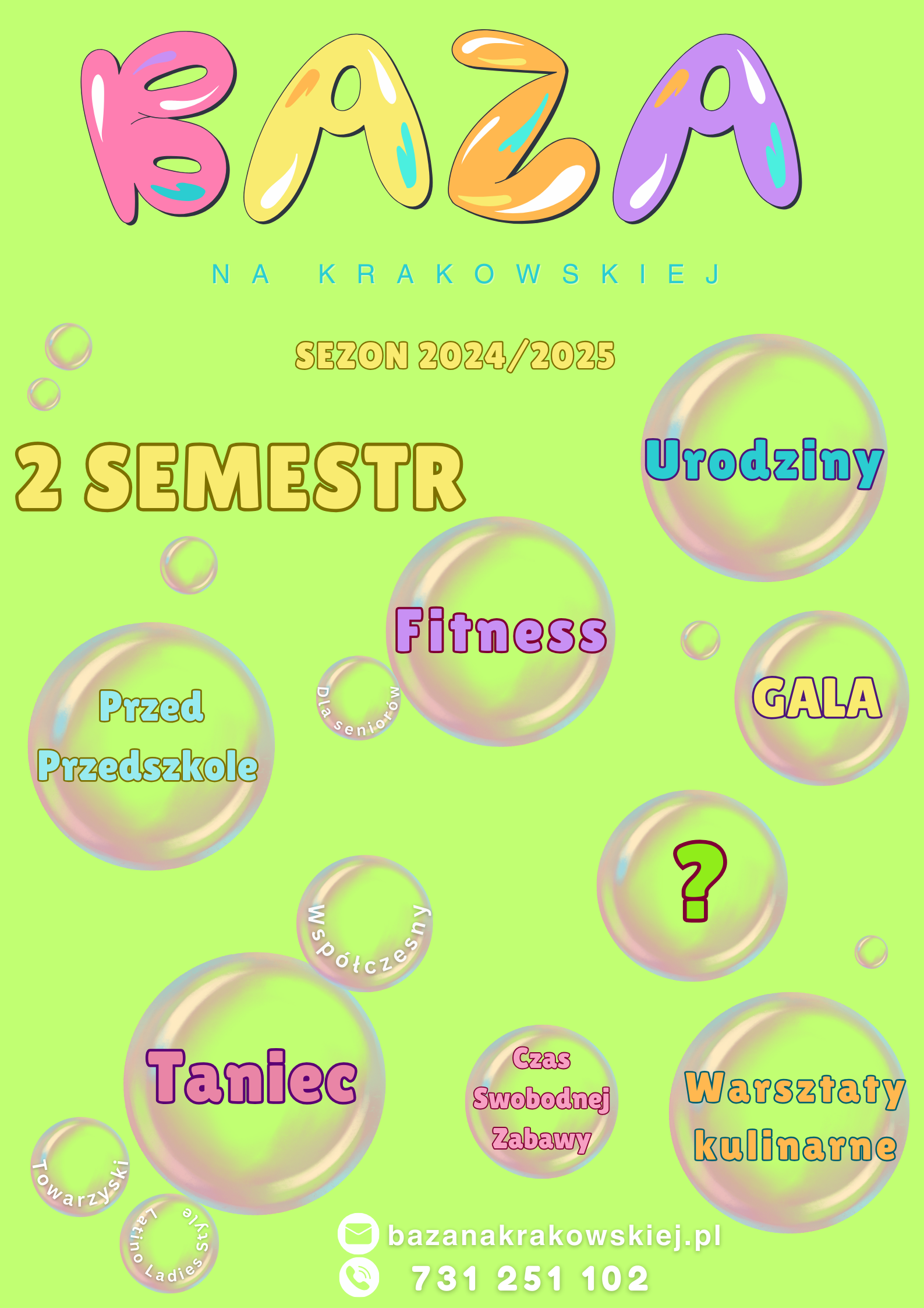 Idą dobre dni czyli 2 semestr!