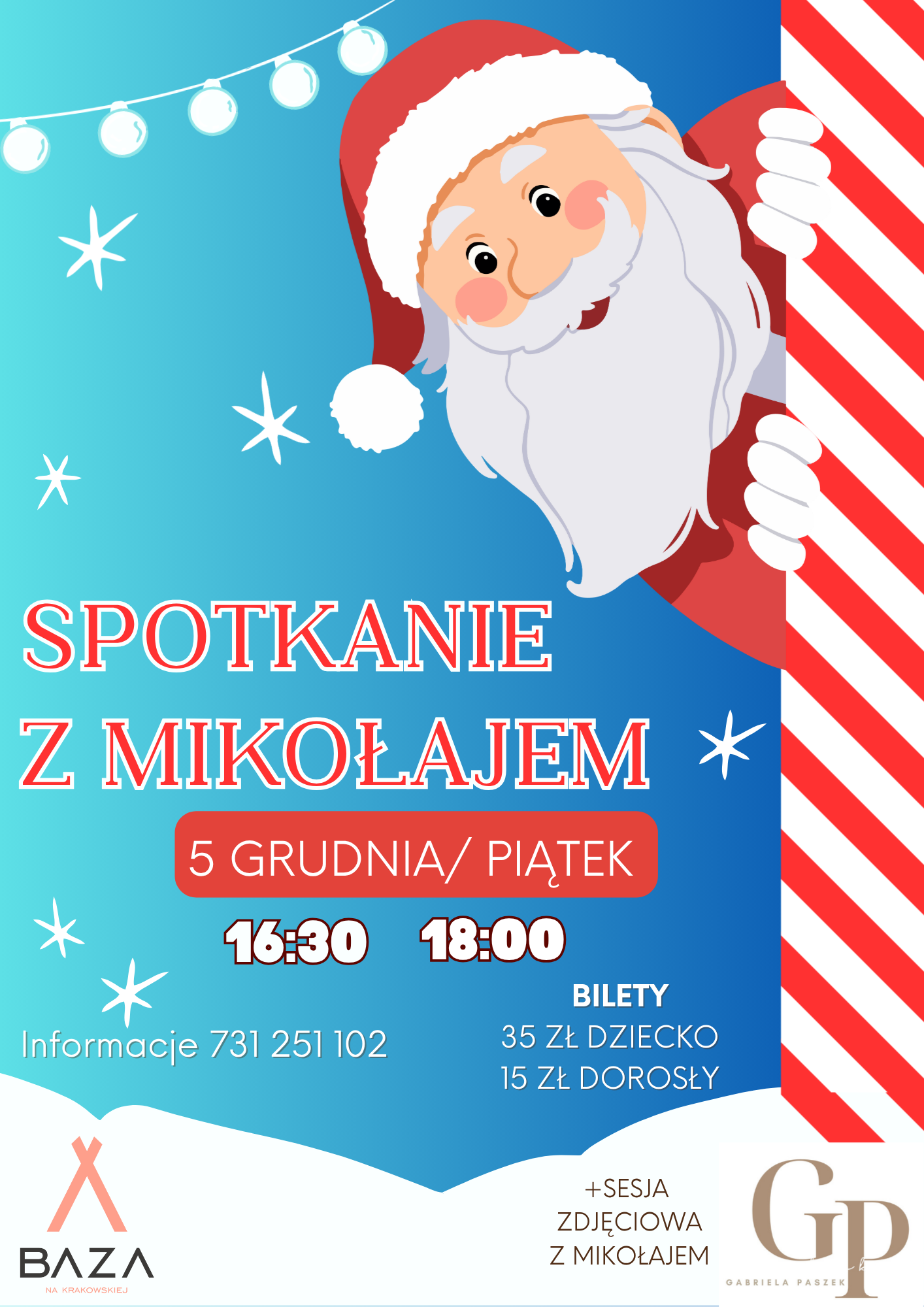 Spotkanie z Mikołajem 5 grudnia