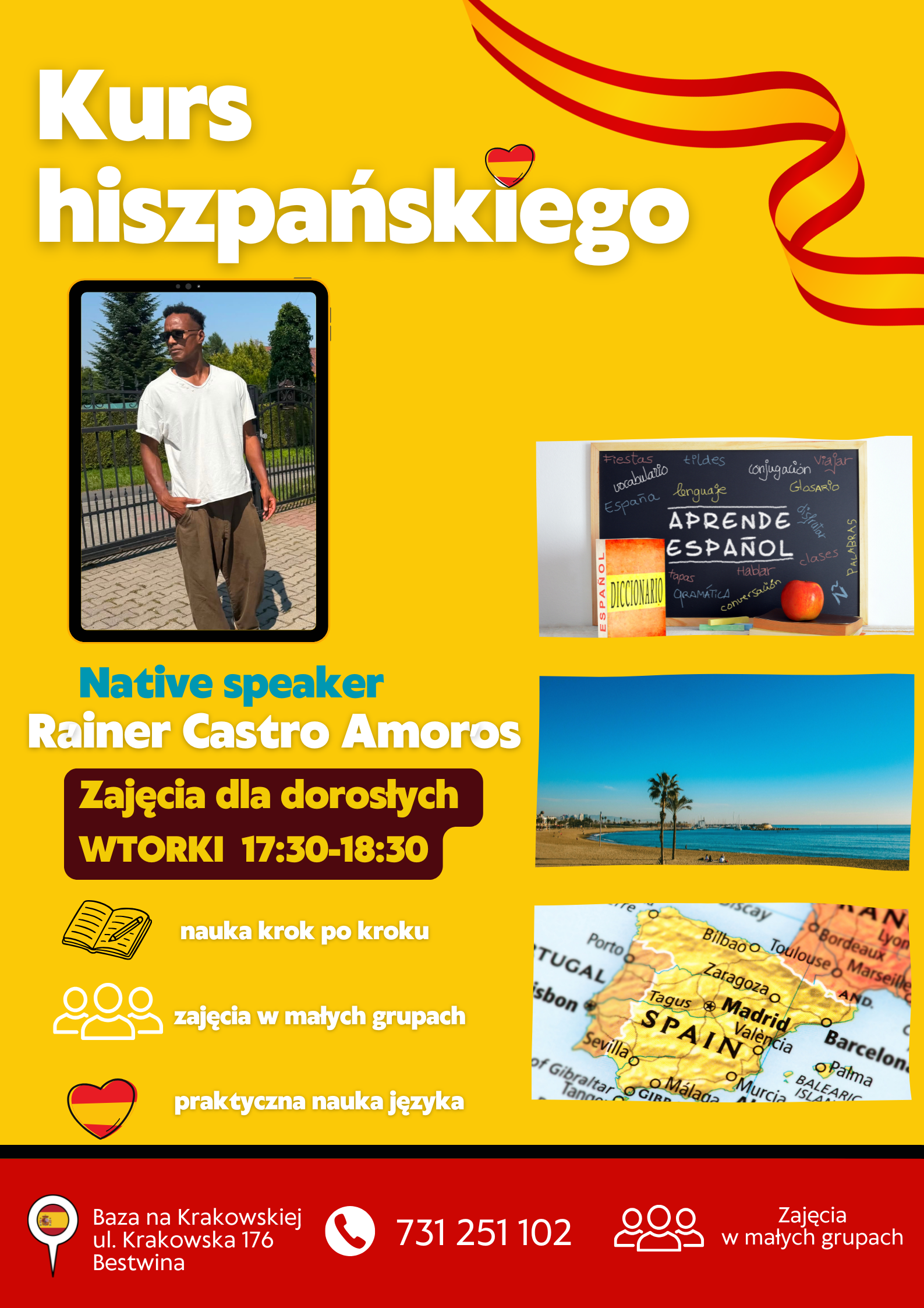 Zapisz się na kurs języka hiszpańskiego!